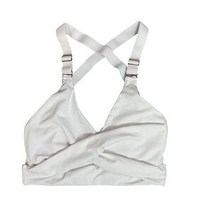 Buffbunny Candy Wrap Sports Bra White Size M